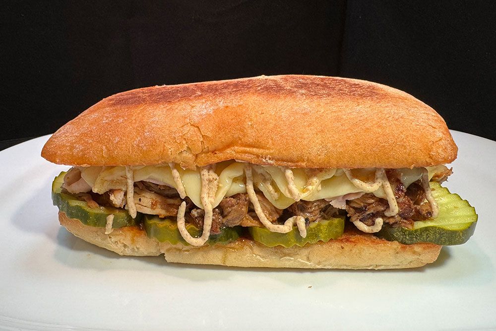 Flying Butcher Cuban sandwich