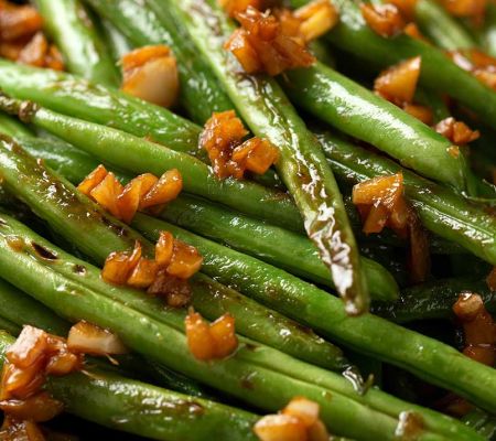 Garlic Pepper Green Beans